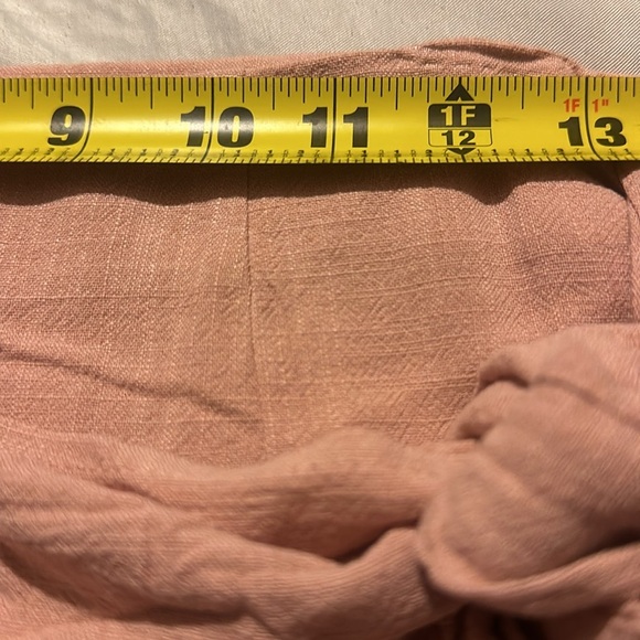 NWT Lulus Ayla Pink Tie-Front Mini Skirt size small - Picture 11 of 16